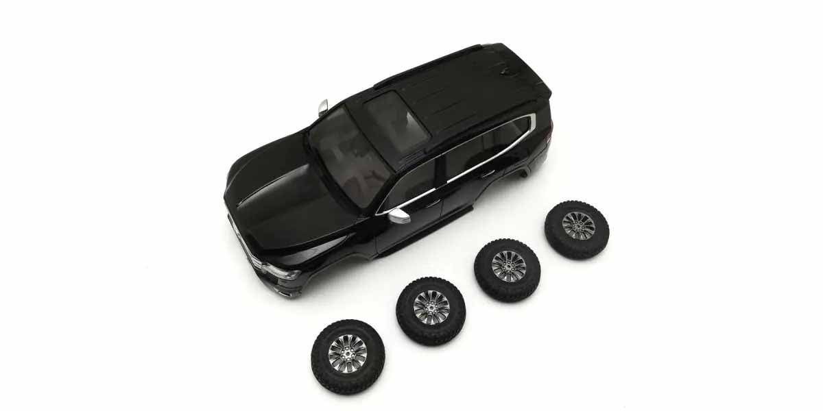 Kyosho - Bodyshell Toyota Land Cruiser 300 Black Mini-Z 4X4 MX01 - K.MXBT12BK MINI R/C AUTOSCALE & BODYSHEL