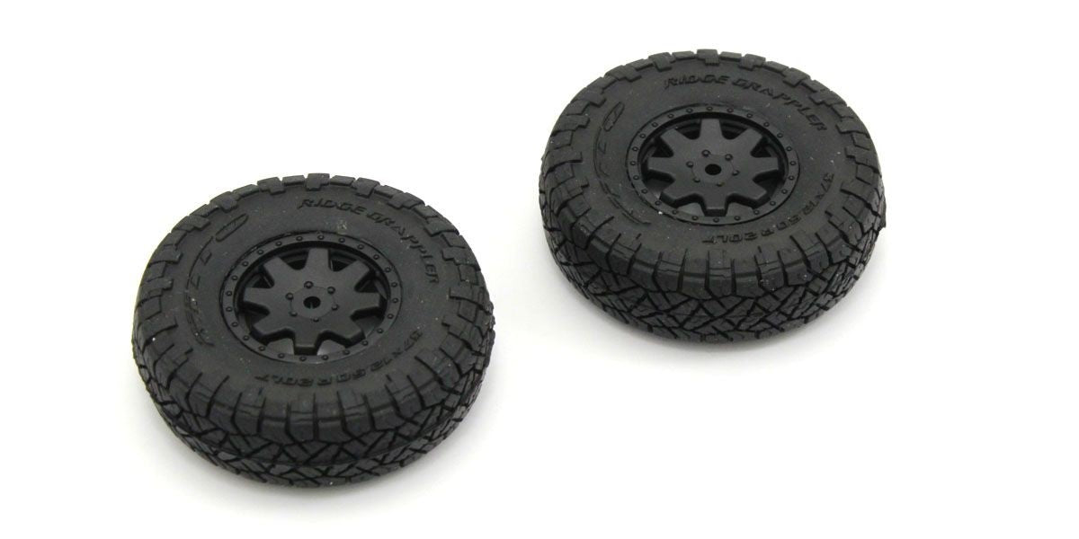 Kyosho - Pre-Glued Tires (2) Toyota 4Runner Mini-Z 4X4 MX01 - K.MXTH001B MINI-Z 4x4