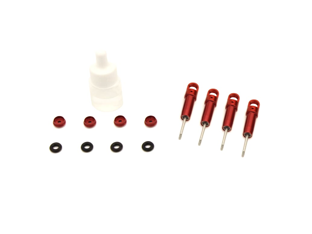 Kyosho - Aluminium Oil Shock Set Mini-Z 4X4 MX01 (4) - K.MXW003R MINI-Z 4x4