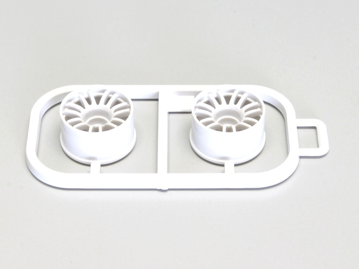 Kyosho - Wheels Set Mini-Z MR03 Wide-Offset -1.0 (2) White - K.MZH131W-W-1B MINI R/C WHEELS & TYRES
