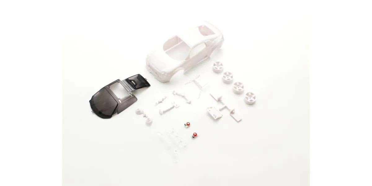Kyosho - Bodyshell Honda Neo Classic Racer Mini-Z + 4WD Rims (White Body) - K.MZN211 MINI R/C AUTOSCALE & BODYSHEL