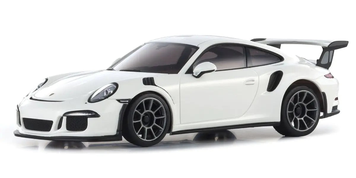 Kyosho - Autoscale Mini-Z Porsche 911 GT3 RS White (N-RM) - K.MZP163W MINI R/C AUTOSCALE & BODYSHEL