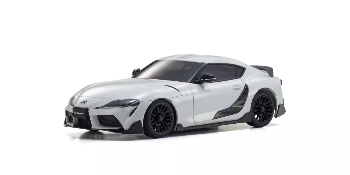 Kyosho - Autoscale Mini-Z Toyota GR Supra TRD Aero White Metal (N-MM2) - K.MZP165W MINI R/C AUTOSCALE & BODYSHEL