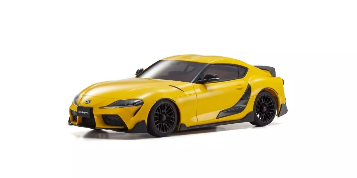 Kyosho - Autoscale Mini-Z Toyota GR Supra TRD Aero Light Yellow (N-MM2) - K.MZP165Y MINI R/C AUTOSCALE & BODYSHEL