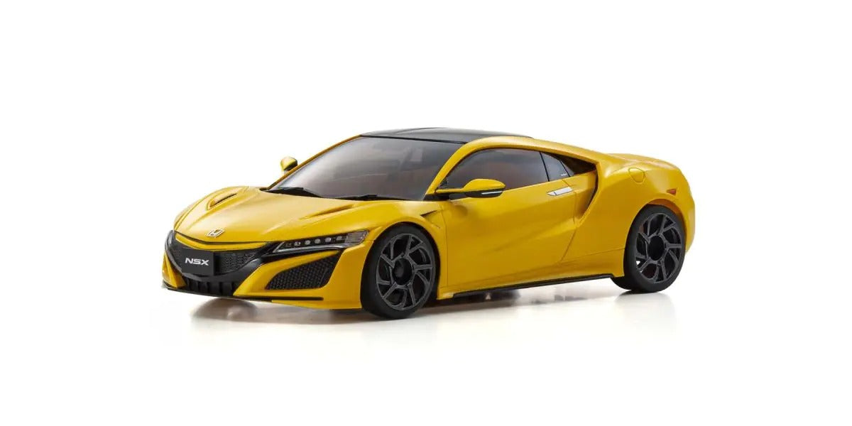 Kyosho - Autoscale Mini-Z Honda NSX Yellow Pearl (W-MM) - K.MZP252Y MINI R/C AUTOSCALE & BODYSHEL