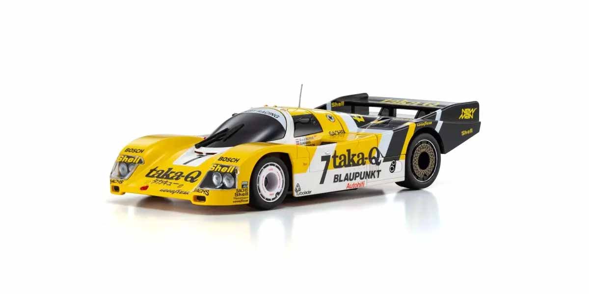 Kyosho - Autoscale Mini-Z Porsche 962 C Coupe LH No.7 taka-Q (W-LM) - K.MZP347TQ MINI R/C AUTOSCALE & BODYSHEL