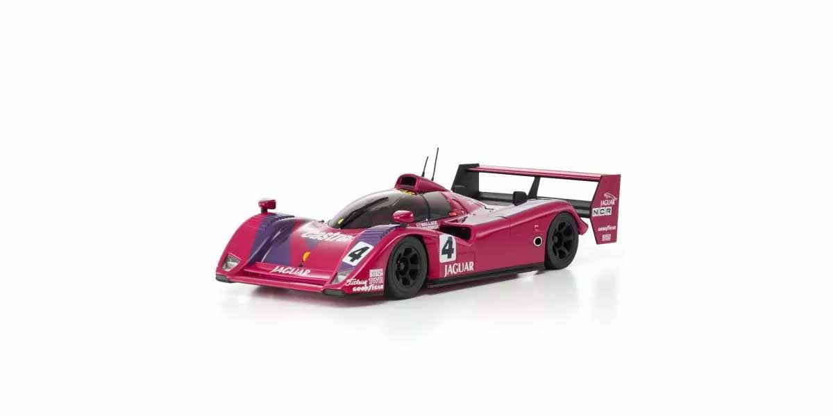 Kyosho - Autoscale Mini-Z Jaguar XJR-14 No.4 LM 1991 (W-LM) - K.MZP348LE MINI R/C AUTOSCALE & BODYSHEL