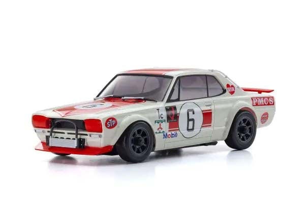 Kyosho - Autoscale Mini-Z Skyline 2000GT-R KPCG10 Racing'72 Red No.6 *SP* - K.MZP472RS MINI R/C AUTOSCALE & BODYSHEL