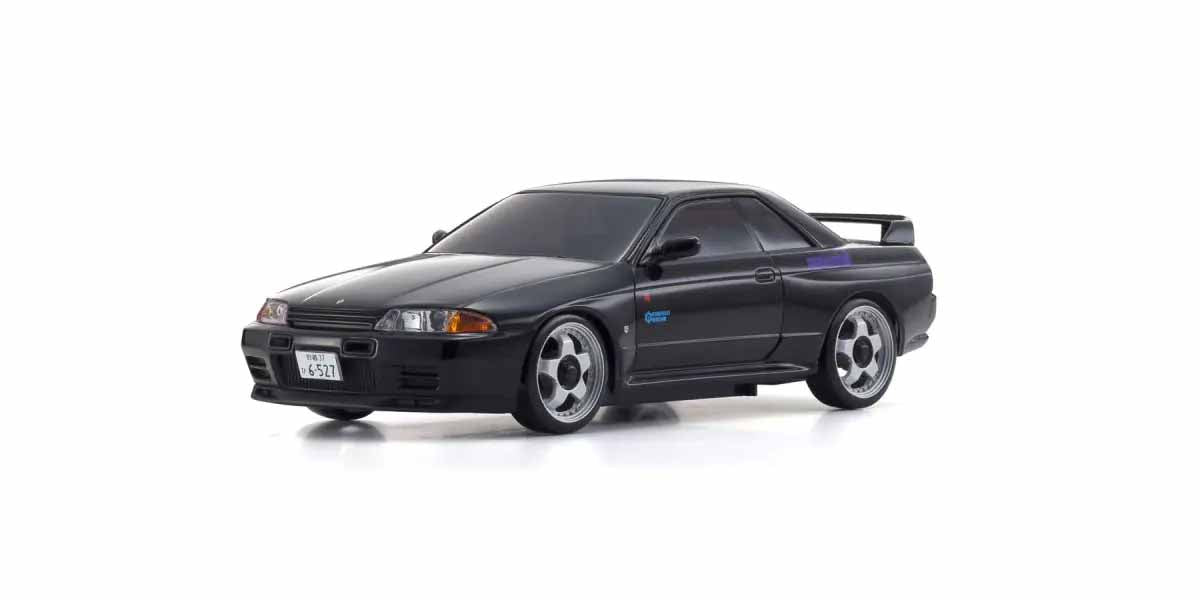 Kyosho - Autoscale Mini-Z Nissan Skyline R32 Initial-D Black (MA020N-L) - K.MZP482ID MINI R/C AUTOSCALE & BODYSHEL