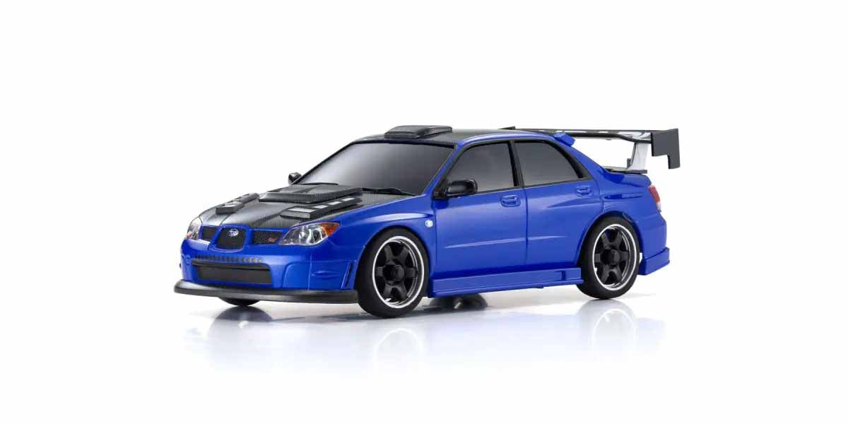 Kyosho - Autoscale Mini-Z Subaru Impreza WRX Aero Kit Blue (MA020N-M) - K.MZP483BL MINI R/C AUTOSCALE & BODYSHEL