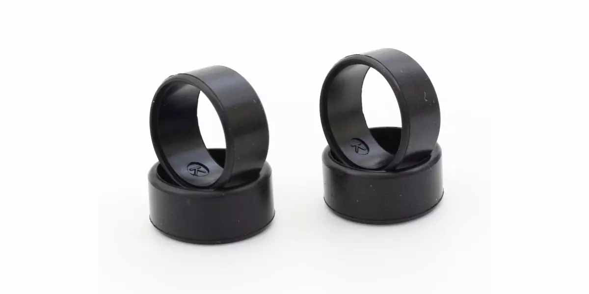 Kyosho - Mini-Z Racing Super Low Height Tyres 2X Shore - Narrow (4) - K.MZT101-2X MINI R/C WHEELS & TYRES