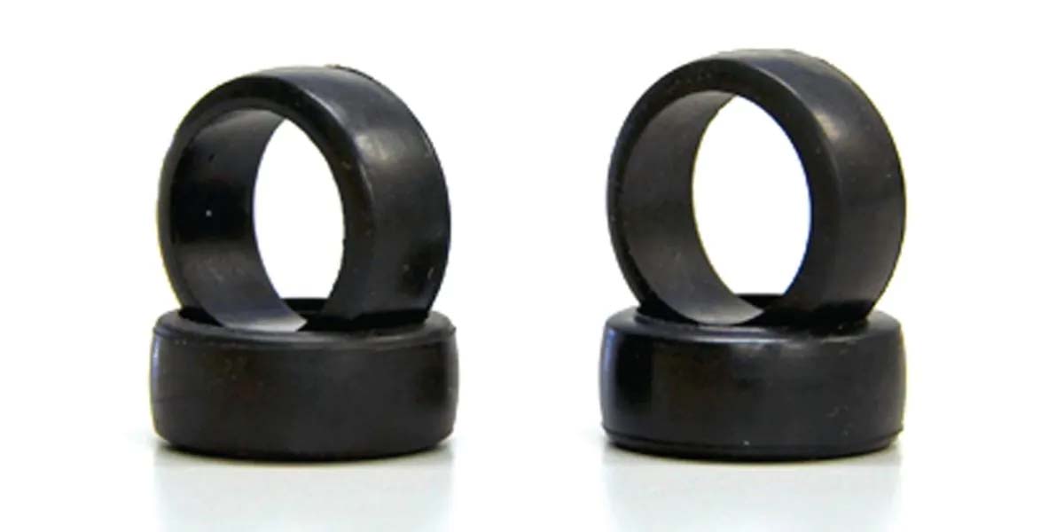 Kyosho - Mini-Z Racing Slick Tyres 20 Shore (4) - K.MZW2-20B MINI R/C WHEELS & TYRES