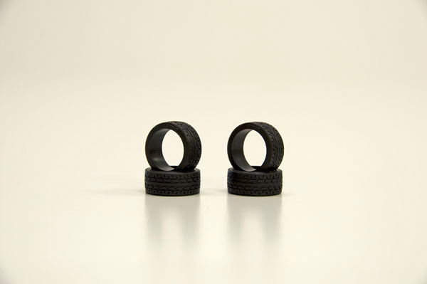 Kyosho - Mini-Z Racing Radial Tyres 40 Shore - Narrow (4) - K.MZW37-40 MINI R/C WHEELS & TYRES