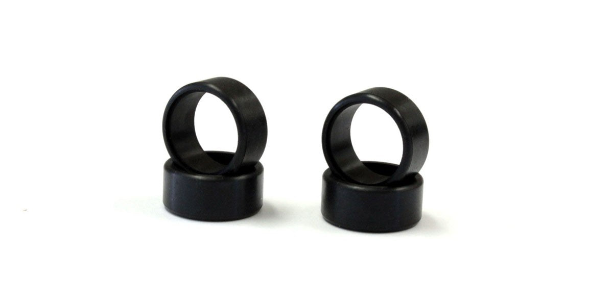 Kyosho - Mini-Z Racing Slick Low Height Tyres 30 Shore (4) - K.MZW39-30 MINI R/C WHEELS & TYRES