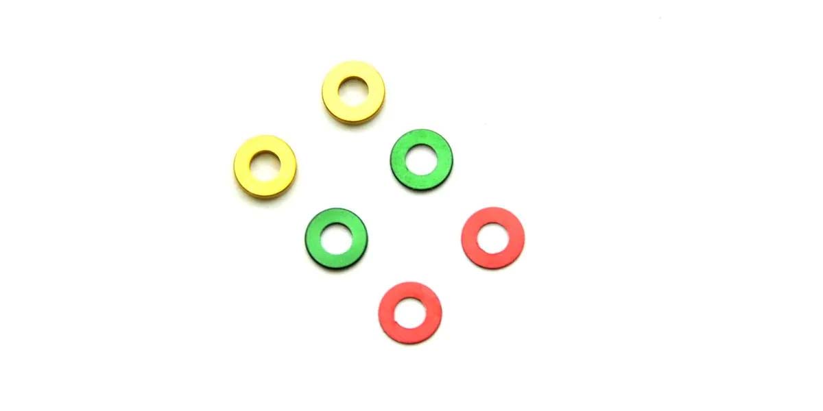 Kyosho - Color Washer Set for MZW412B Mini-Z MR03 - K.MZW412-1B MINI-Z RACER