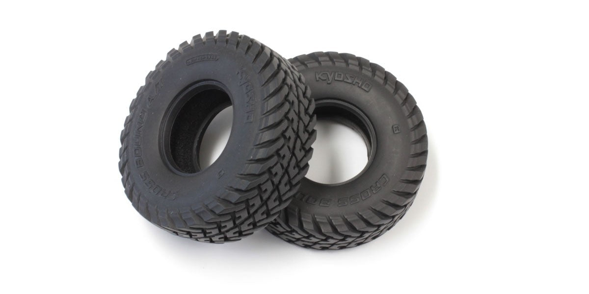 Kyosho - TYRES OUTLAW RAMPAGE (2) - K.OLT001 WHEELS & TYRES