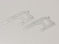 Kyosho - Front side plate set Optima (2) Silver - K.OT214S 1:10 Parts -Legendary