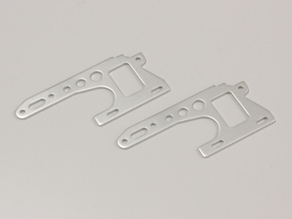 Kyosho - Front side plate set Optima (2) Silver - K.OT214S 1:10 Parts -Legendary