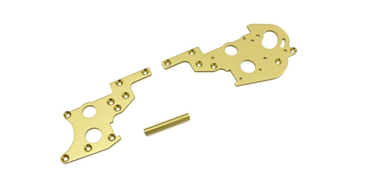Kyosho - Rear side plate set Turbo Optima (2) Gold - K.OT215G 1:10 Parts -Legendary