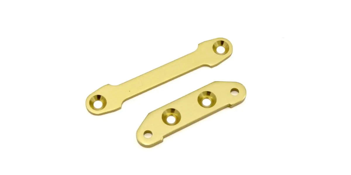 Kyosho - Turbo Optima Front Suspension Plate Set (2) Gold - K.OT218GB 1:10 Parts -Legendary