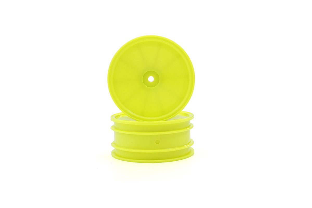 Kyosho - Optima Serie Yellow 2.2 inches Front Dish Wheels (2) - K.OTH247YB WHEELS & TYRES