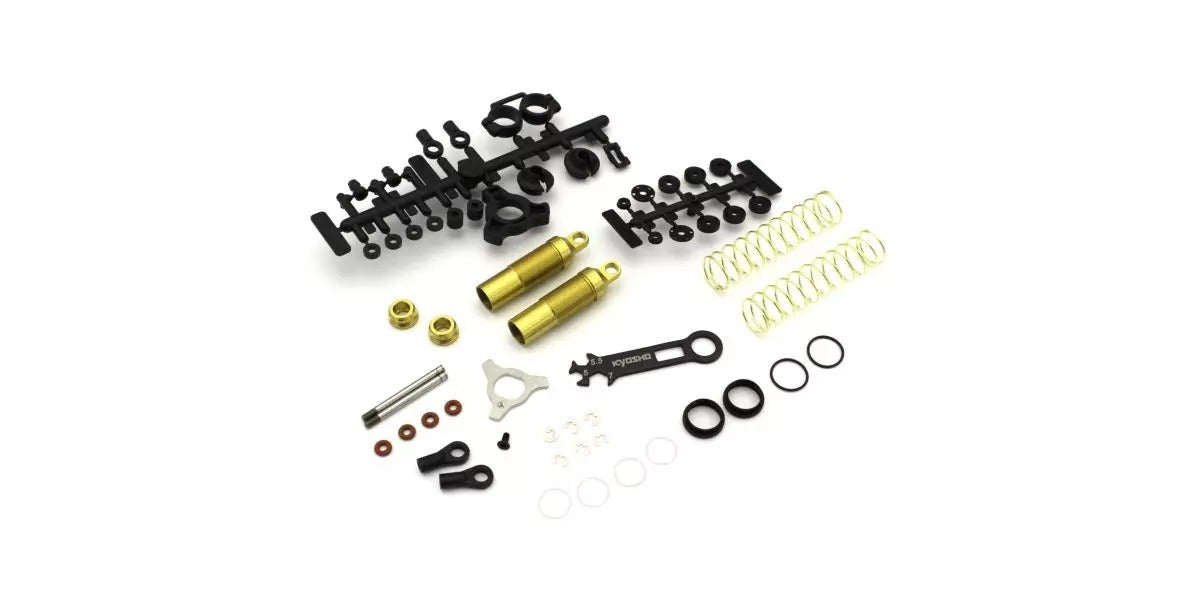 Kyosho - Turbo Optima - Mid (2) Rear Gold Shock Set - K.OTW129C 1:10 Parts -Legendary