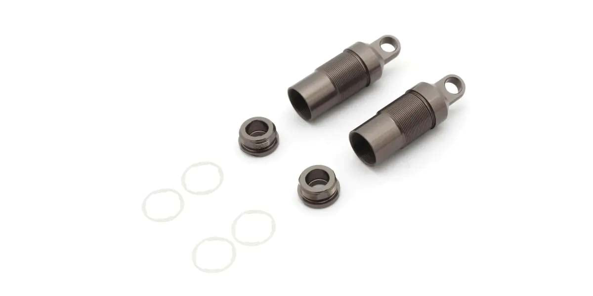 Kyosho - Front Shock set Optima Mid (2) Gun Metal - K.OTW151 1:10 Parts -Legendary