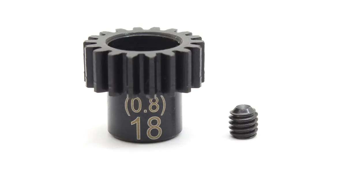 Kyosho - Pinion Gear 18 Teeth 1:8 (Mod 0.8-D5.0) Steel - K.PNGS0818 1:8 Parts Competition
