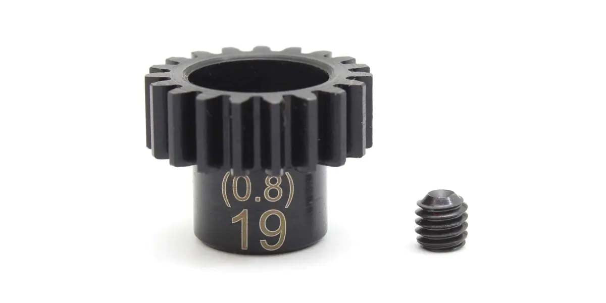 Kyosho - Pinion Gear 19 Teeth 1:8 (Mod 0.8-D5.0) Steel - K.PNGS0819 1:8 Parts Competition