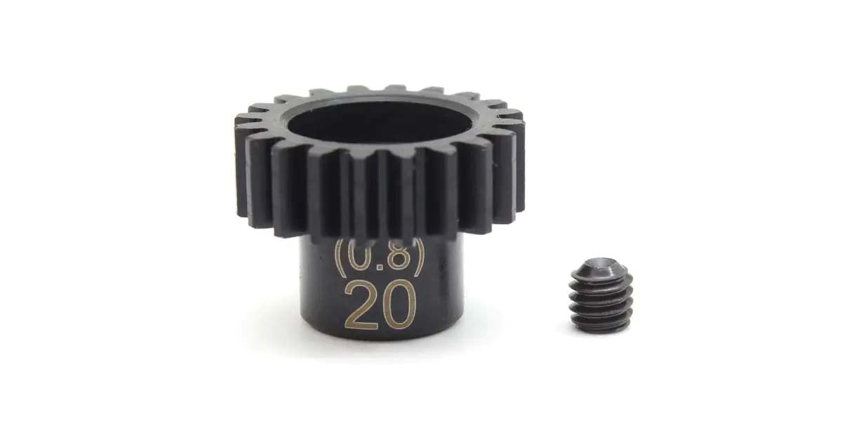 Kyosho - Pinion Gear 20 Teeth 1:8 (Mod 0.8-D5.0) Steel - K.PNGS0820 1:8 Parts Competition