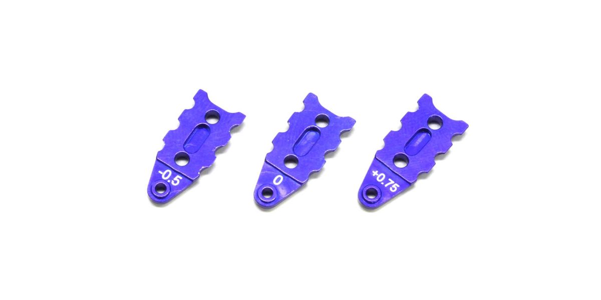 Kyosho - Mini-Z MR03 Rear Suspension Plate Holder (0.5-0-0.75mm) - K.R246-1321B MINI-Z RACER