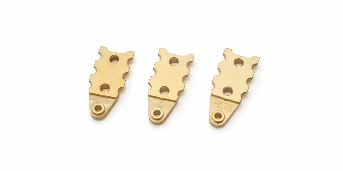 Kyosho - Mini-Z MR03 Rear Suspension Brass Plate Holder (0.5-0-0.75mm) - K.R246-1321HW MINI-Z RACER