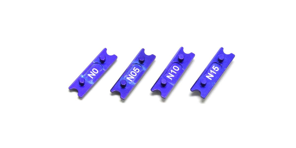 Kyosho - Front Spring Mount R246 Mini-Z MR03-N (0-0.5-1-1.5mm) Alu - K.R246-1331B MINI-Z RACER