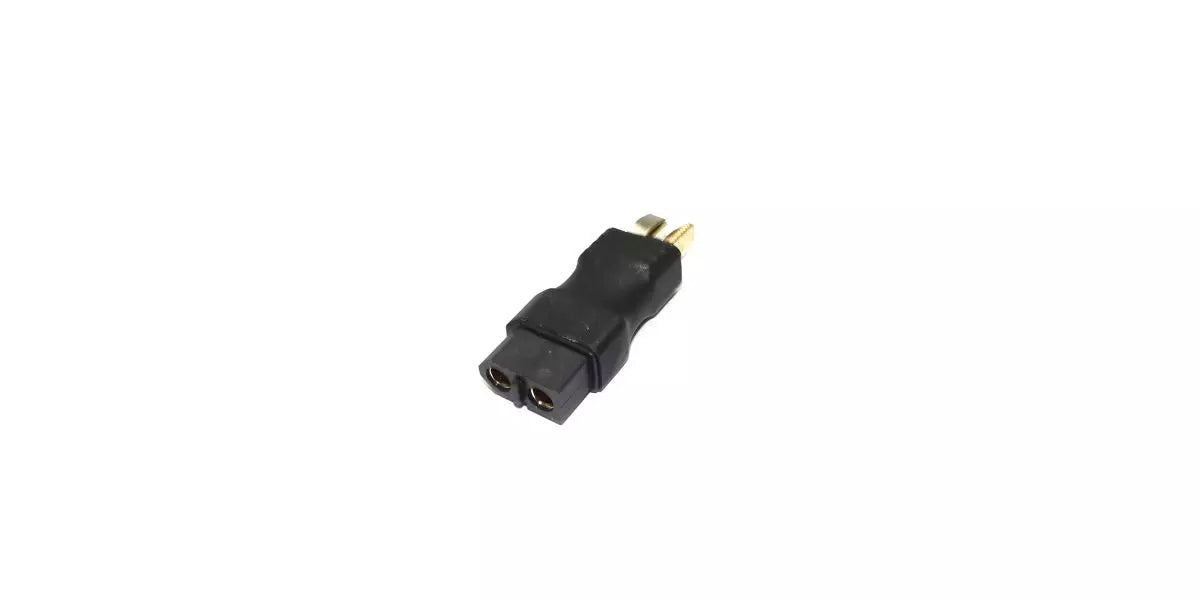 Kyosho - XT60 (female) to T-plug (male) Adapter - K.R246-8538 ACCESSORIES