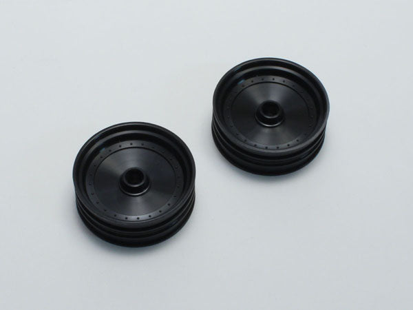 Kyosho - Black Front Wheel (2) Scorpion 2014 2.0 inches - K.SCH001BK WHEELS & TYRES