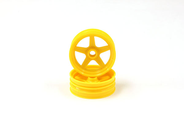 Kyosho - Front Wheel Yellow 2.0 inches (2) Beetle 2014 - K.SCH003Y WHEELS & TYRES