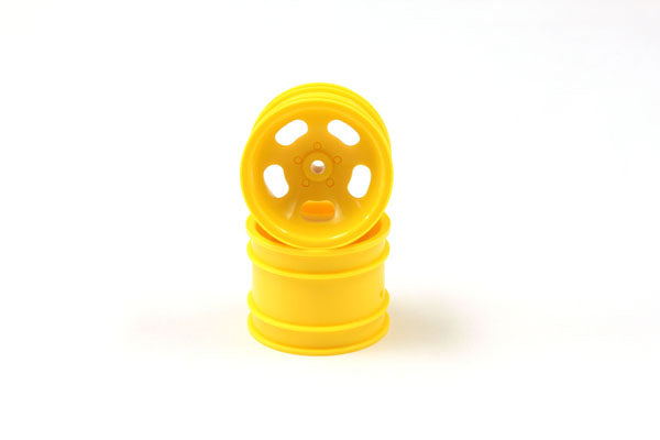 Kyosho - Beetle Rear Wheels yellow 1.7 Inch 2014 (2) - K.SCH004Y WHEELS & TYRES