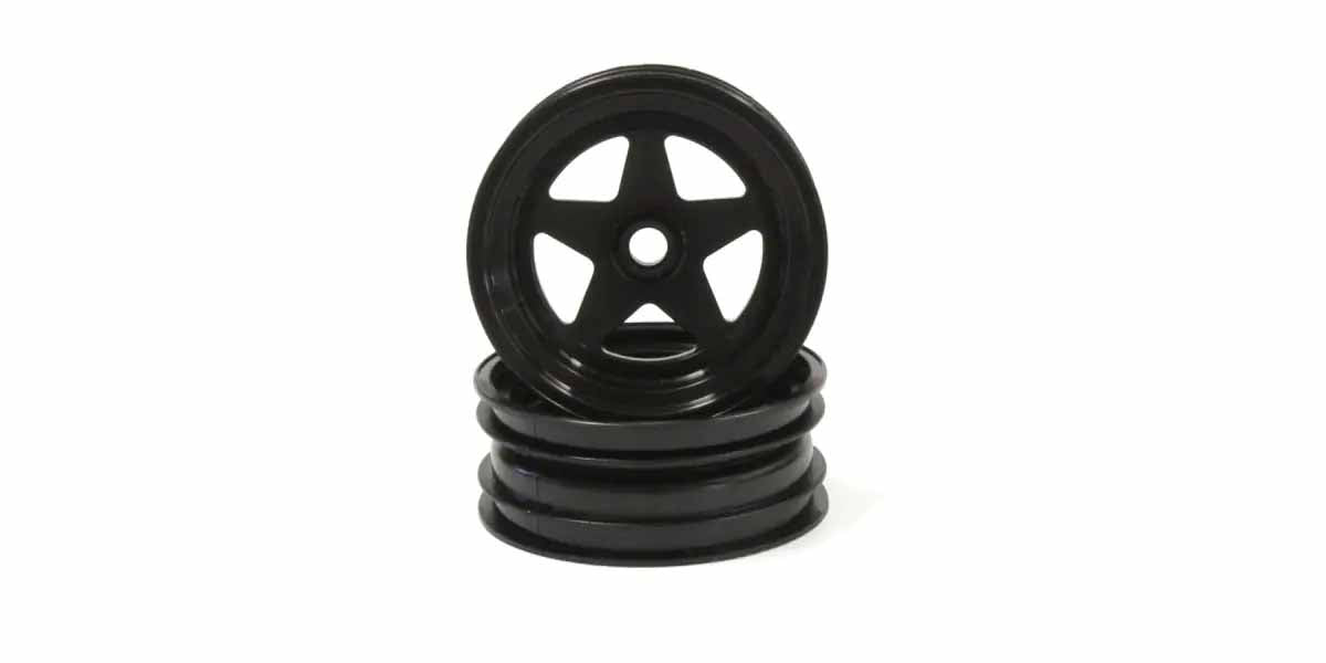 Kyosho - Scorpion 2014 Black Front Wheel 2.2 inches (2) - K.SCH005BKB WHEELS & TYRES