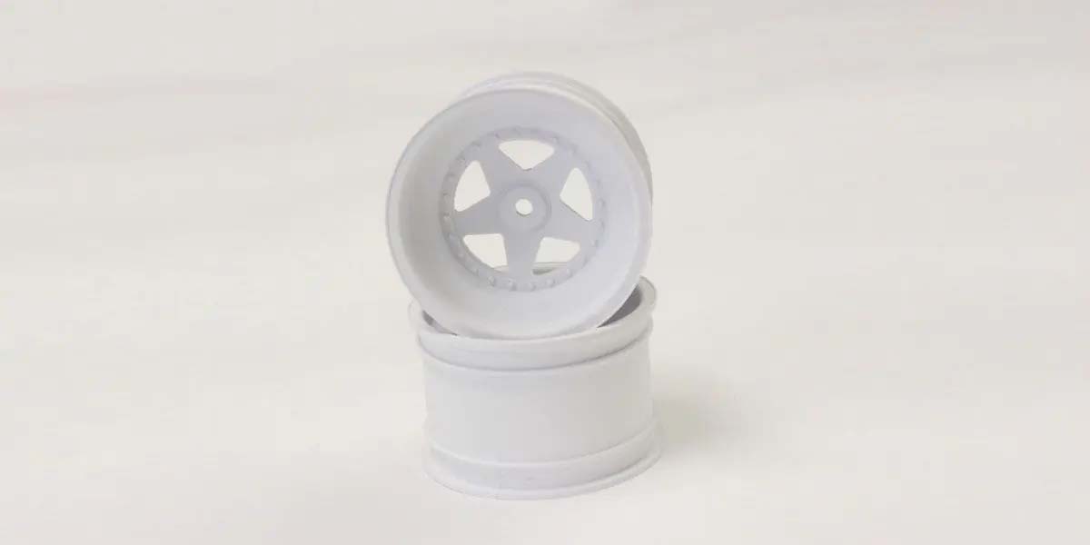 Kyosho - Scorpion 2014 White Front Wheel 2.2 inches (2) - K.SCH006WB WHEELS & TYRES