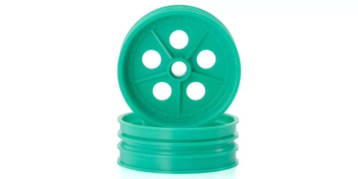 Kyosho - Tomahawk 85 WC Peppermint Green Front Wheel 2.0 inches (2) - K.SCH007GR WHEELS & TYRES
