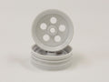 Kyosho - Front Wheel Tomahawk-Ultima JJ (2) White 2.0 inches - K.SCH007W WHEELS & TYRES