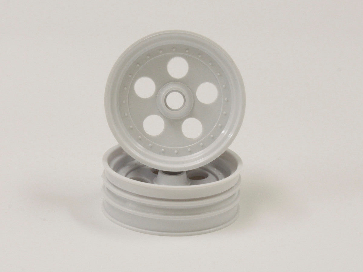 Kyosho - Front Wheel Tomahawk-Ultima JJ (2) White 2.0 inches - K.SCH007W WHEELS & TYRES