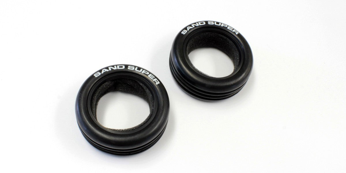 Kyosho - Turbo Scorpion Front Hard Tyres (2) - K.SCT003H WHEELS & TYRES