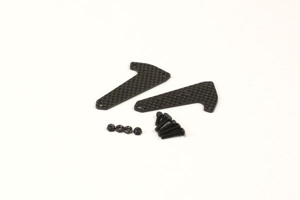 Kyosho - Scorpion 2014 Carbon Front Shock Stay (2) - K.SCW002 1:10 Parts -Legendary
