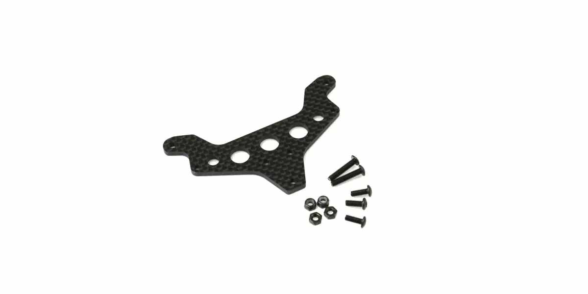 Kyosho - Scorpion 2014 Carbon Rear HG Shock Stay - K.SCW007B 1:10 Parts -Legendary