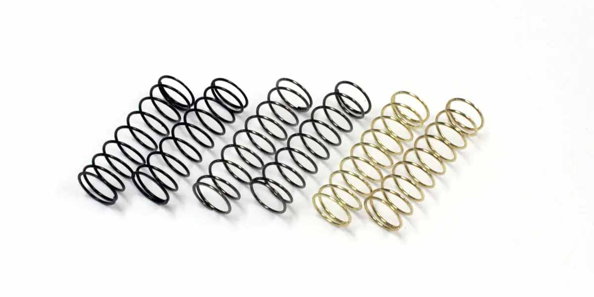 Kyosho - Turbo Scorpion Rear Shock 12mm Springs (6) - K.SCW027B 1:10 Parts -Legendary