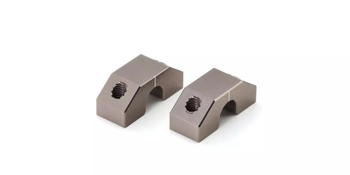 Kyosho - Tomahawk 85WC CNC Arm Shaft Block (2) Option Scorpion Series - K.SCW032 1:10 Parts -Legendary