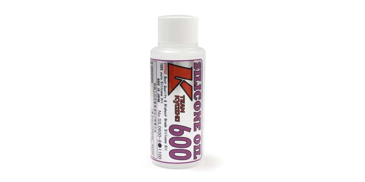 Kyosho - Silicone Damper Oil 600Wt ( 80 ml ) - K.SIL0600-8B