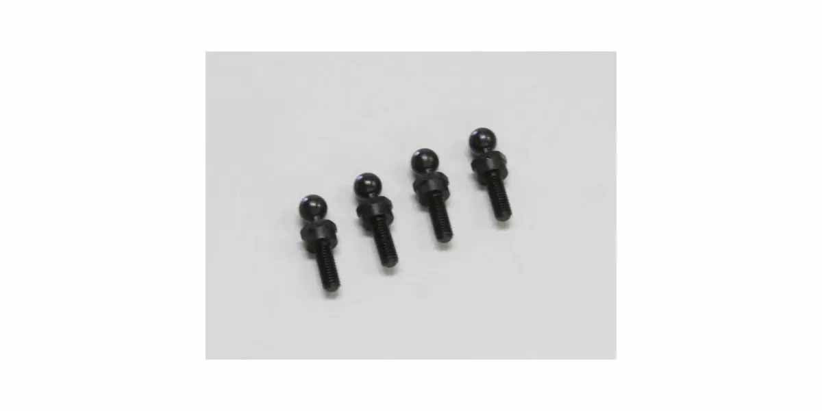 Kyosho - RB5-RB6-RB7 4.8mm Ball Stud High Mount Type (4) - K.UMW508C 1:10 Parts Competition