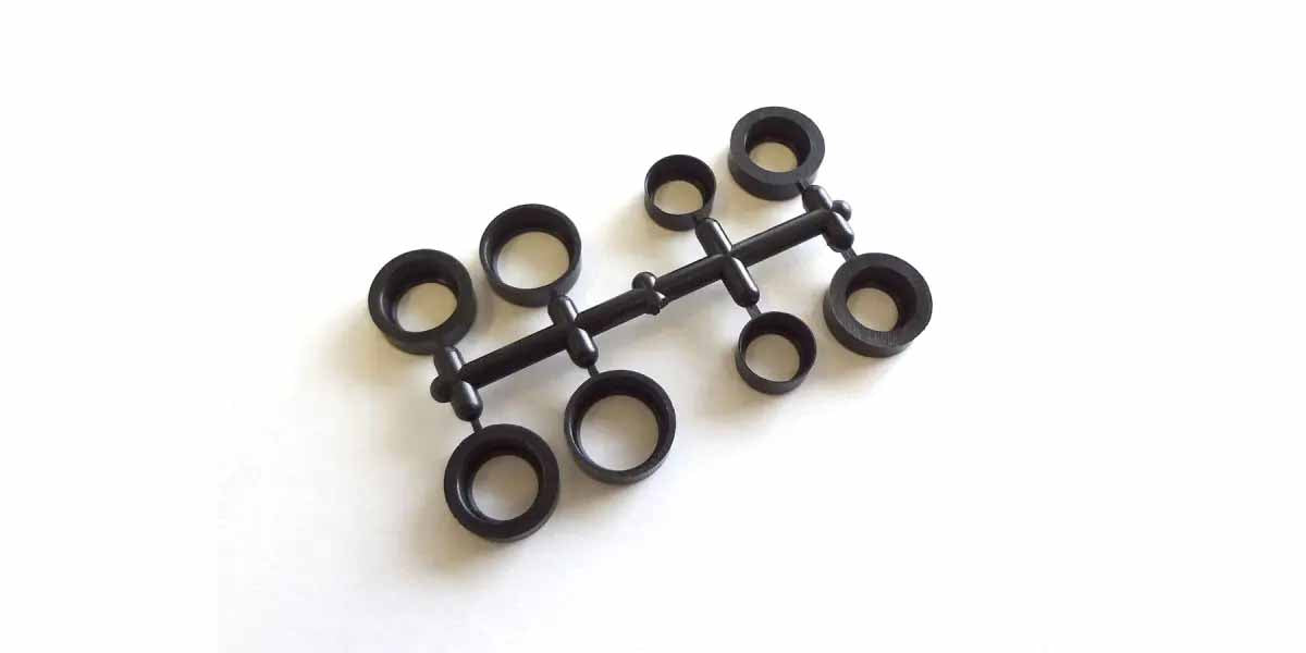 Kyosho - Ultima RB Serie Rear Alu Hub Carrier Bearing Collar Set - K.UMW704-02B 1:10 Parts Competition